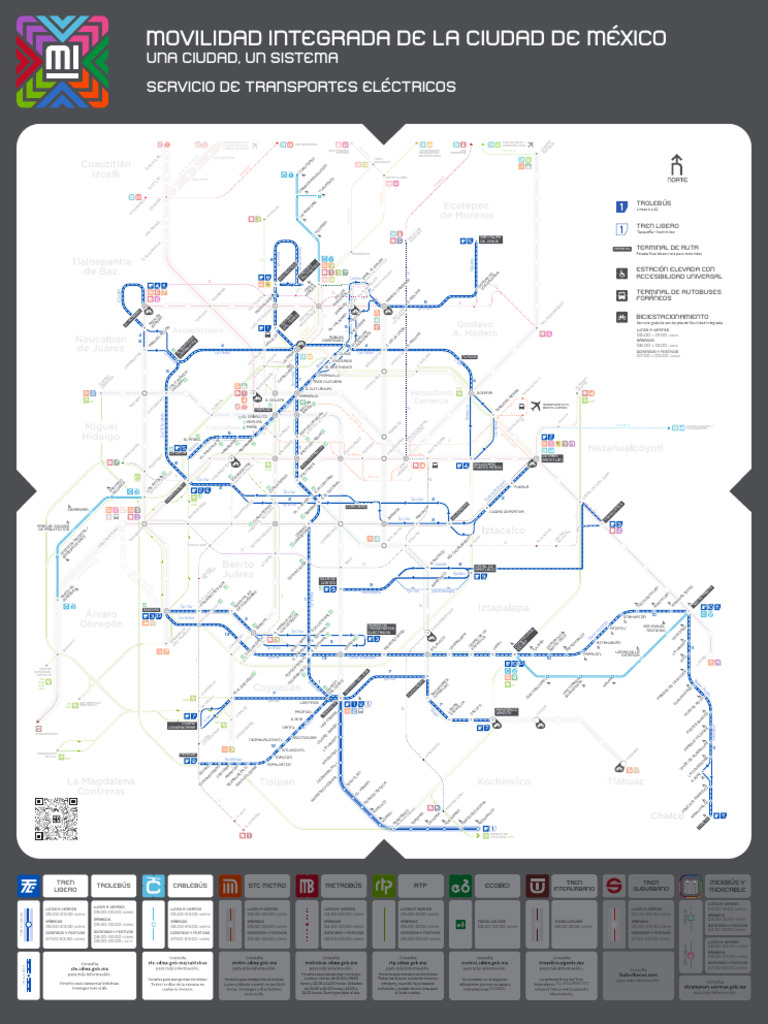 Mapa del Metro CDMX 2025 | PDF