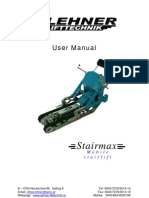 Stairmax: User Manual