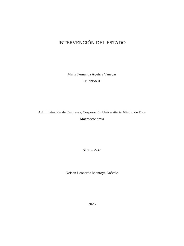 Política Fiscal en Colombia 2020-2024: Análisis | PDF | La política ...