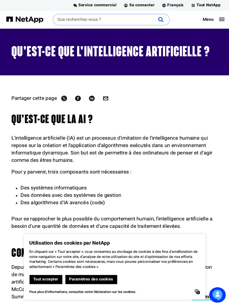 Comprendre l'Intelligence Artificielle | PDF | Intelligence ...