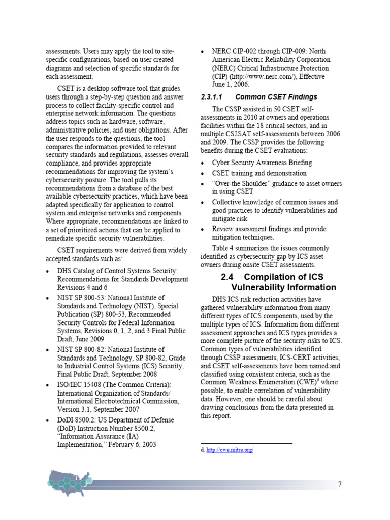DHS Common Cybersecurity Vulnerabilities ICS 2010-Pages-19 | PDF ...