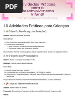 Atividades Terapêuticas para Adolescentes | PDF