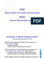 GSM GPRS: Global System For Mobile Communication