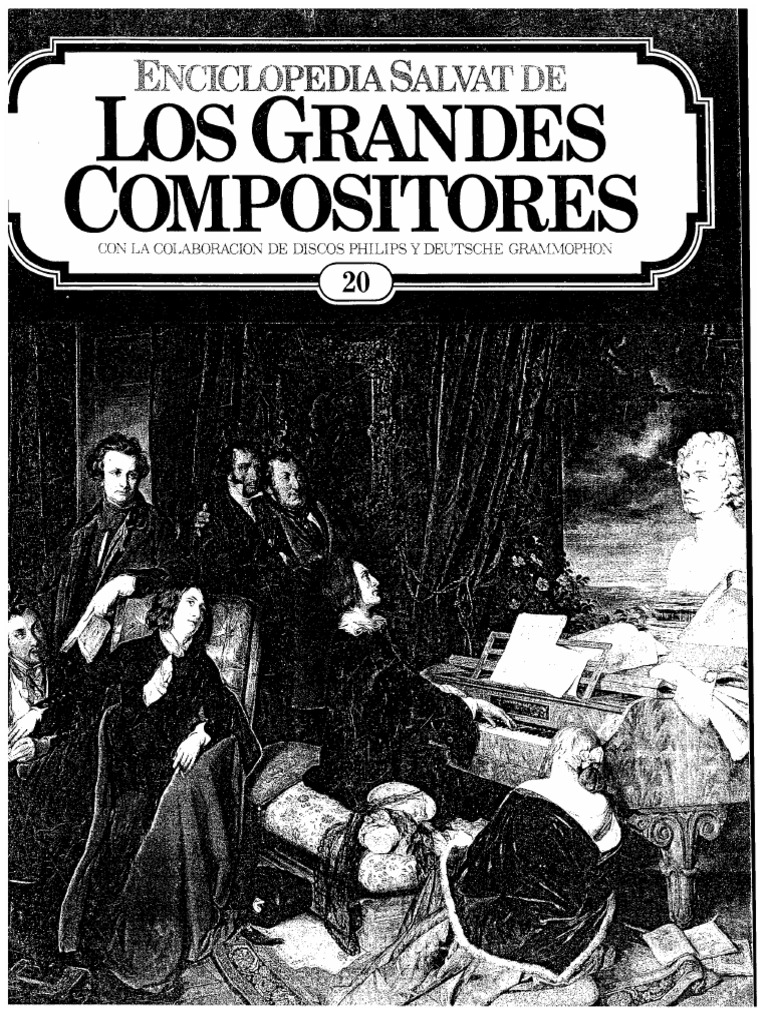 Enciclopedia Salvat de Los Grandes Compositores 20 | PDF