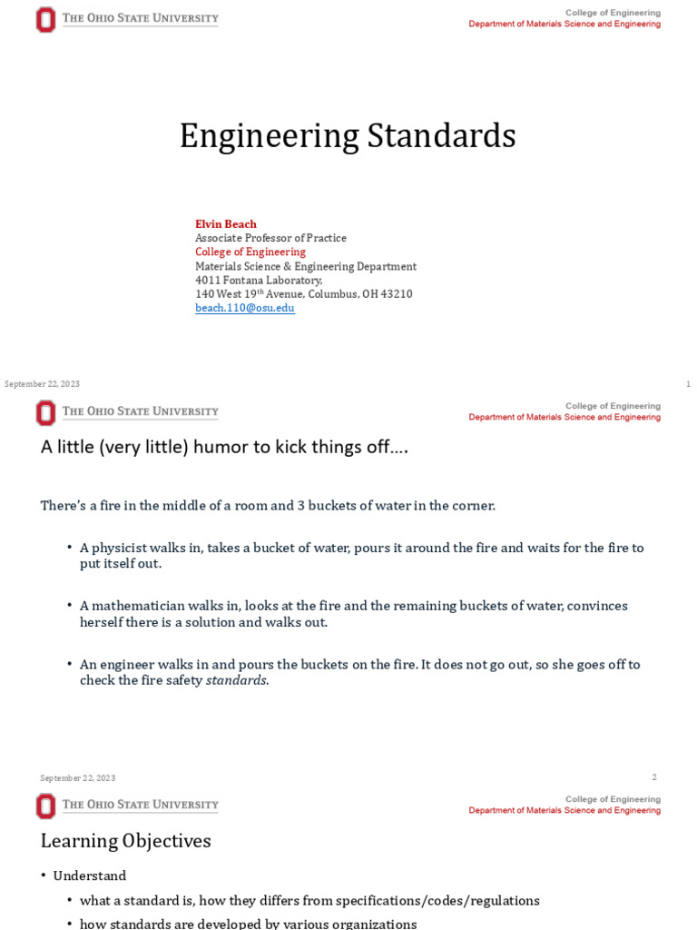 Understanding Engineering Standards in Materials | PDF | Specification ...