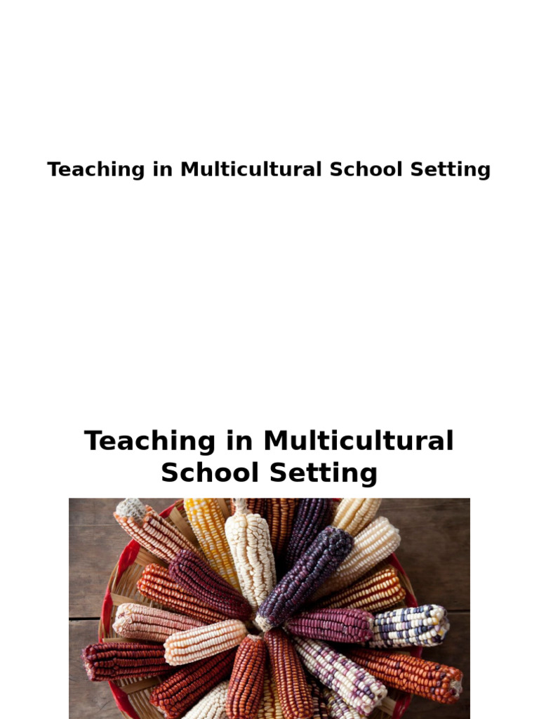 Multicultural Education in Schools | PDF | Prejudices | Harassment