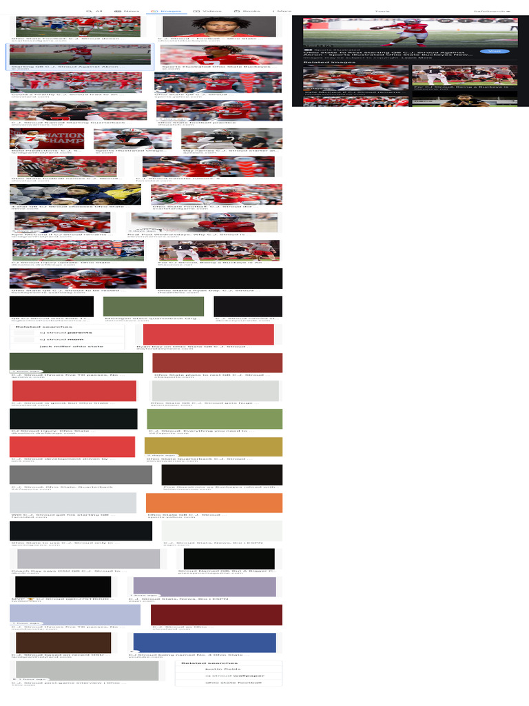 Cj Stroud - Google Search | PDF | Ohio State Buckeyes Football | Big ...