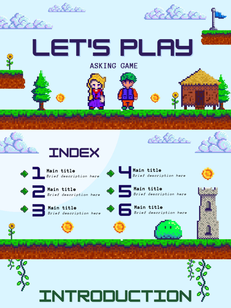 Fun Asking Game Instructions | PDF
