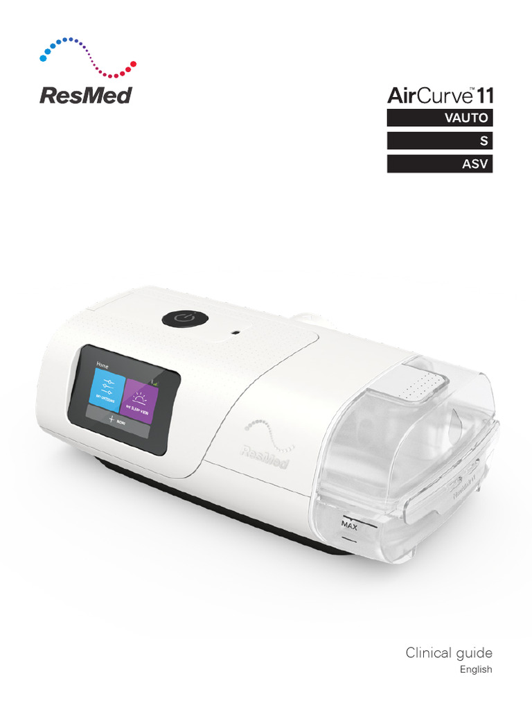 ResMed AirCurve 11 Clinical Guide | PDF | Humidity | Apnea