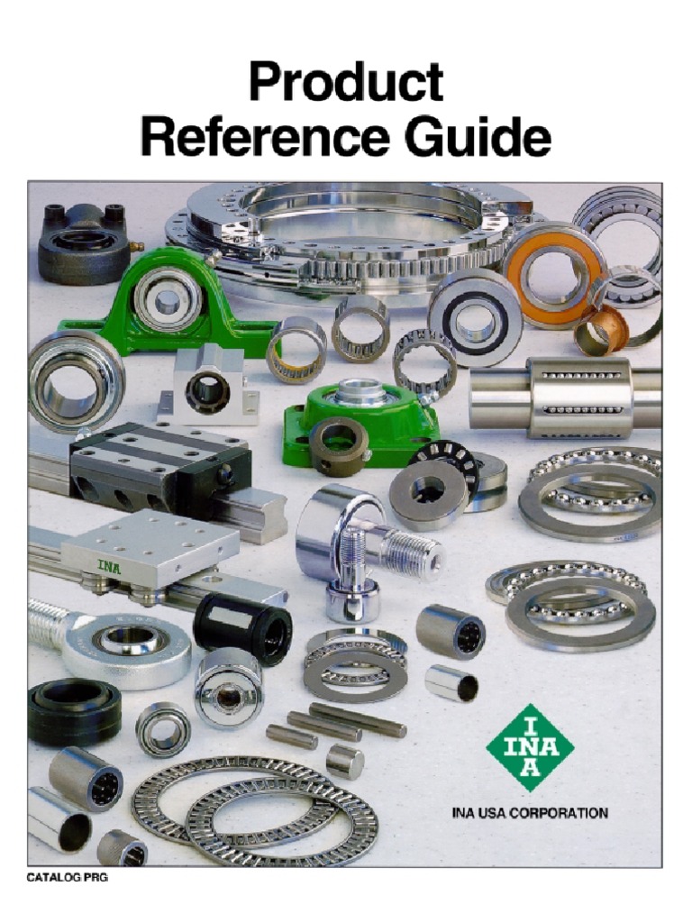 Ina Bearing Catalogue Pdf