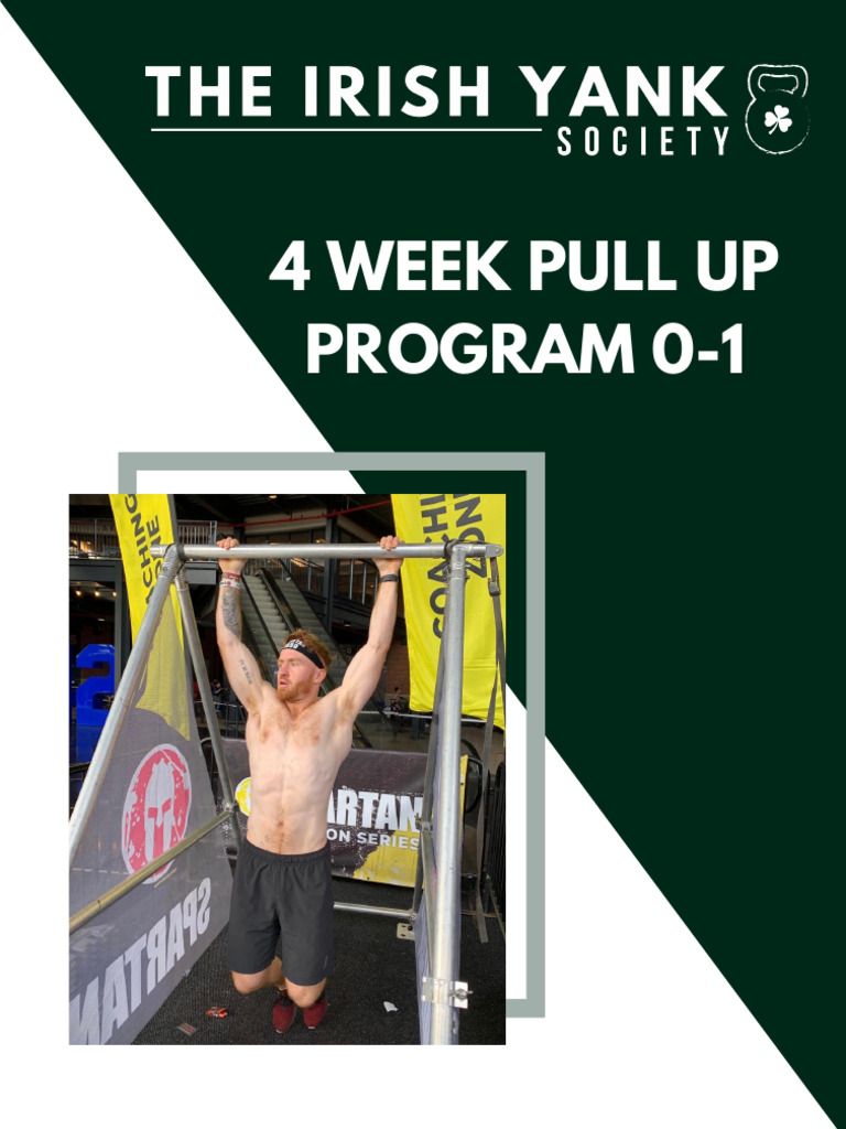 4-Week Beginner Pull-Up Program | PDF