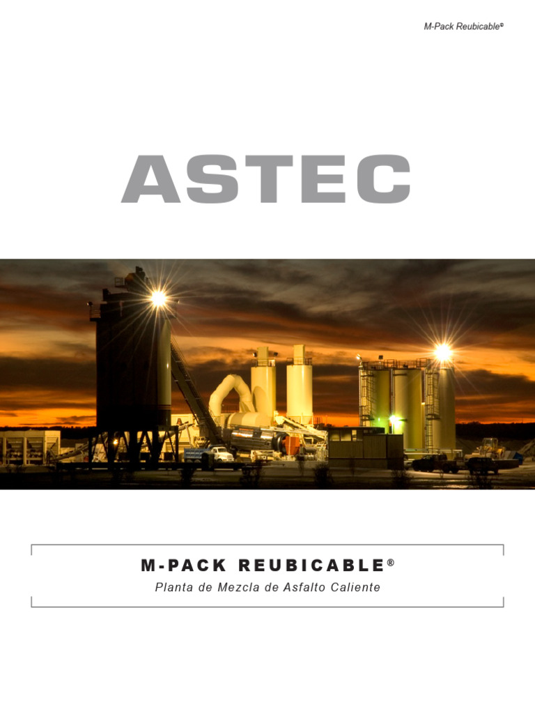 Astec M Pack Español | PDF | Hormigón | Filtración
