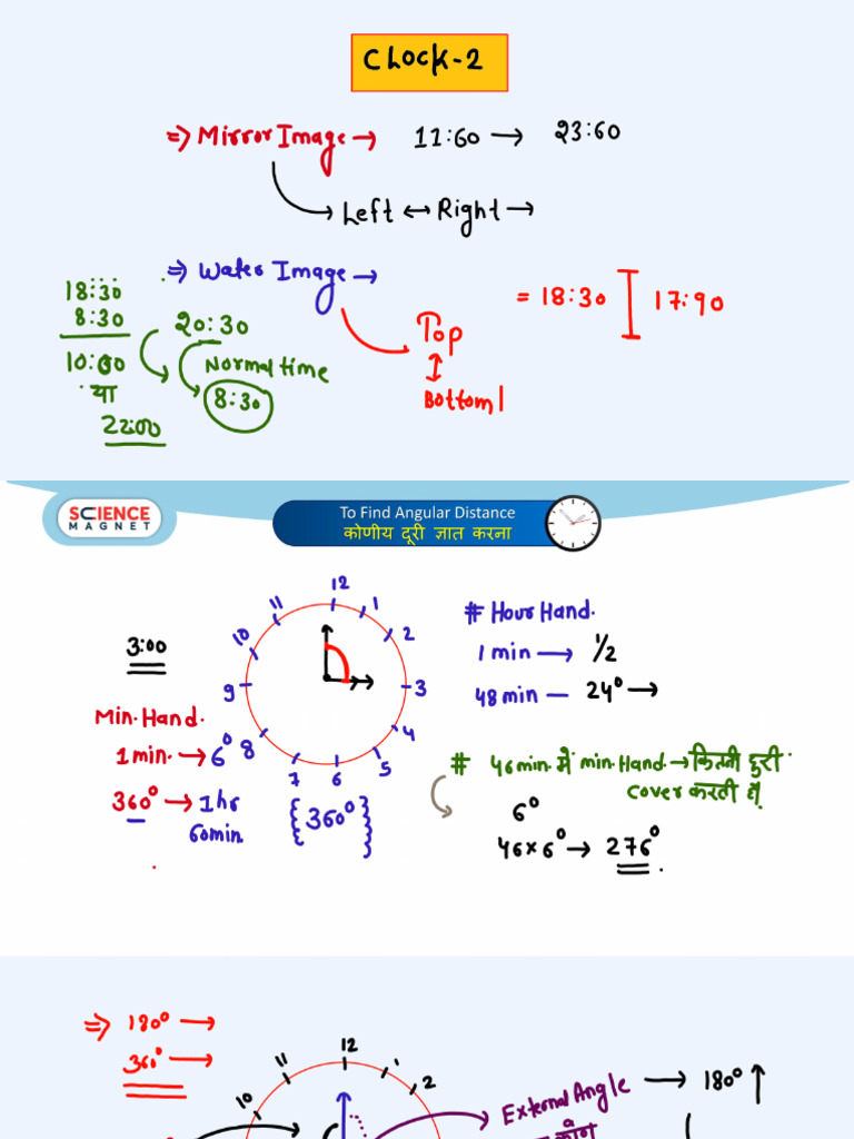 Clock Sheet 2 | PDF
