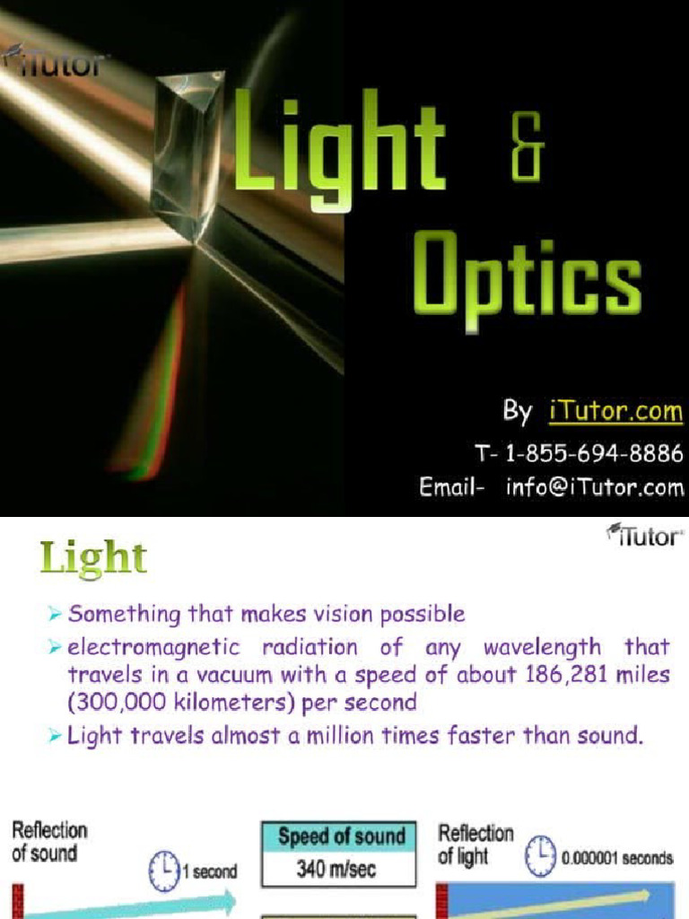 6 Light and Optics | PDF