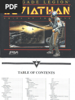 FASA Renegade Legion Leviathan & Interceptor (1987) Board Game