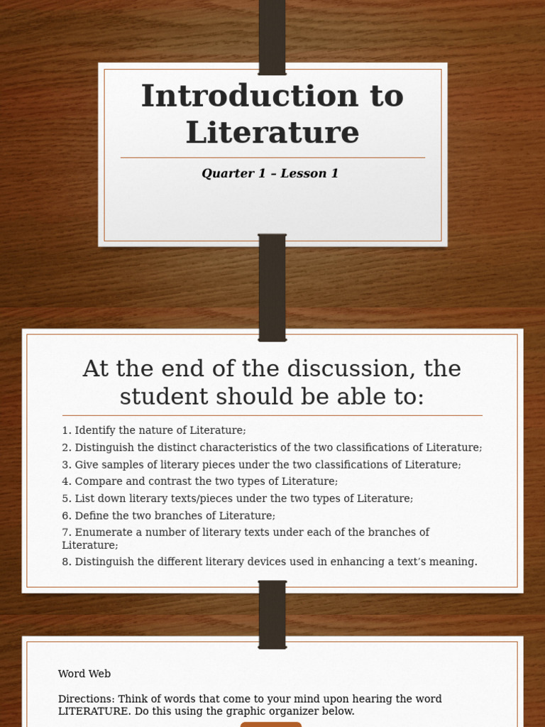 Understanding Literature Basics | PDF | Poetry | Thought