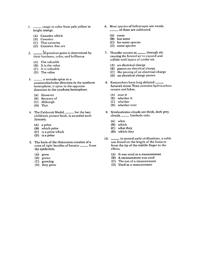 Complete Test 1 Structure Rev-2-3 | PDF