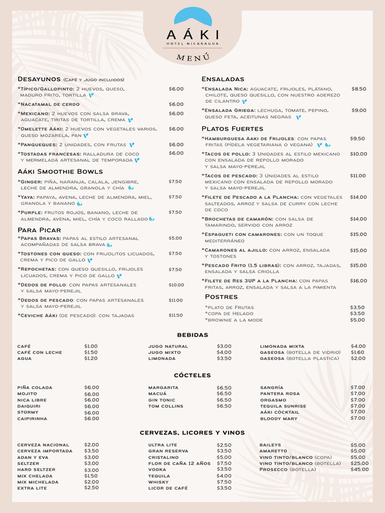 Menu-Aaki 240313 074700 | PDF | Salad | Cuisine