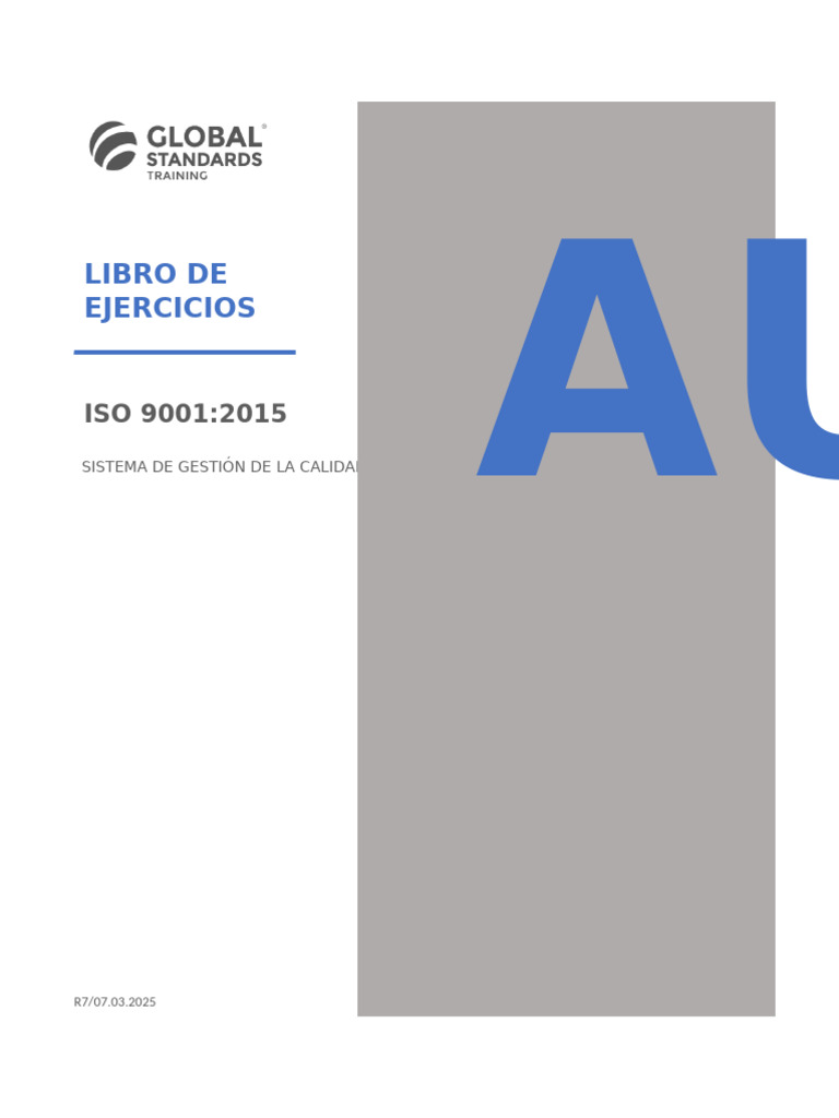 Ejercicios ISO 9001:2015 Calidad | PDF | Calidad (comercial) | Sistema ...
