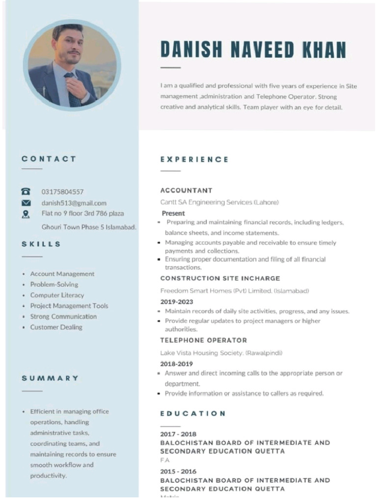 CV Danish | PDF
