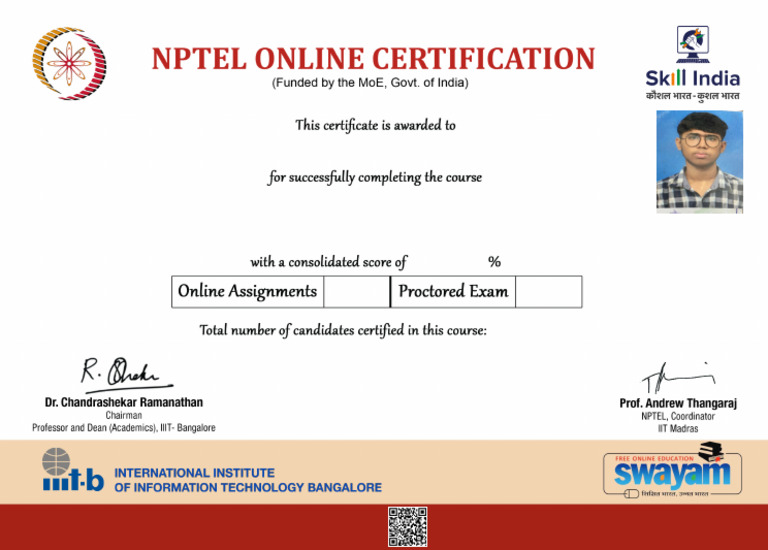 Software Testing Course Certificate Details | PDF