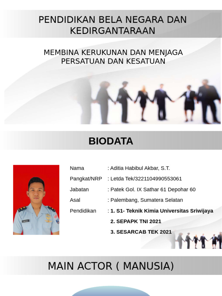 Membina Kerukunan Dan Menjaga Persatuan | PDF