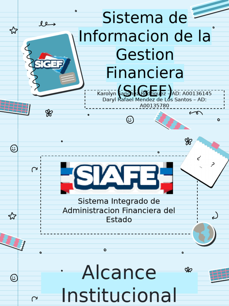 SIGEF Exposicion | PDF | Presupuesto | Economias