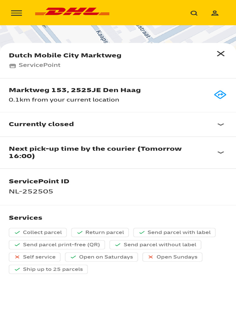 Find My DHL Location DHL ECommerce | PDF
