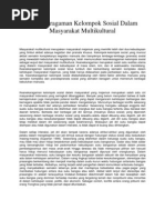 Download Keanekaragaman Kelompok Sosial Dalam Masyarakat Multikultural by liminaniz SN90965280 doc pdf