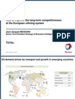 How To Improve The Long-Term Competitiveness of The European Refining System