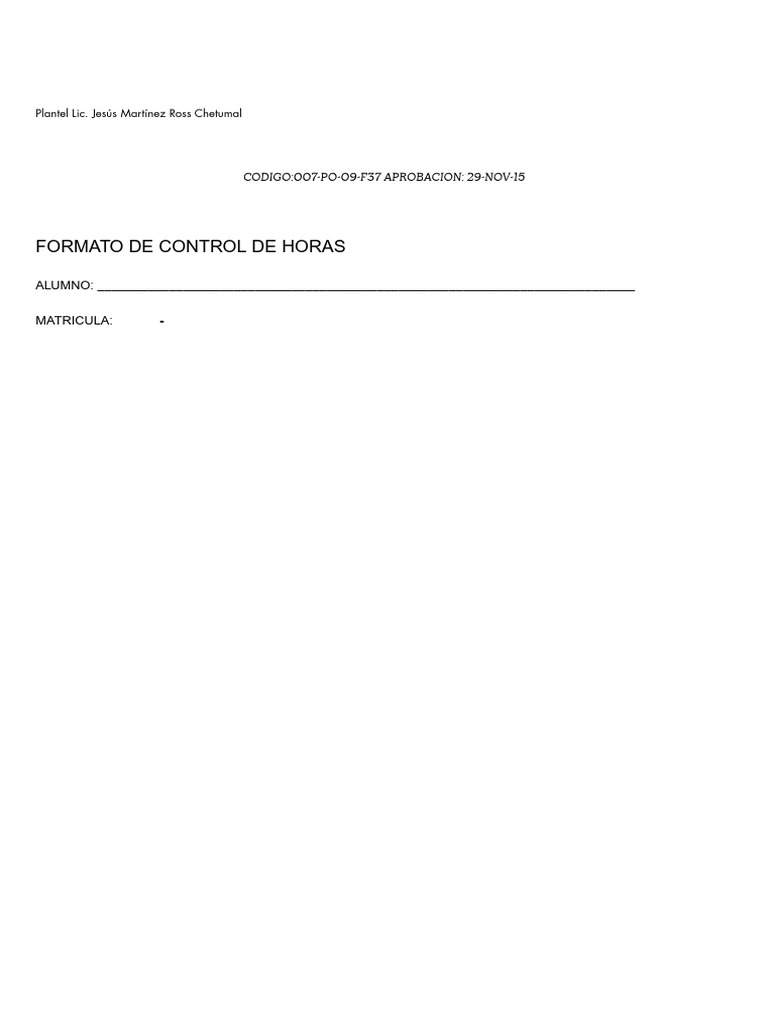 2 - 2025 - CONTROL DE HORAS - Docx - 20250529 - 094342 - 0000 | PDF