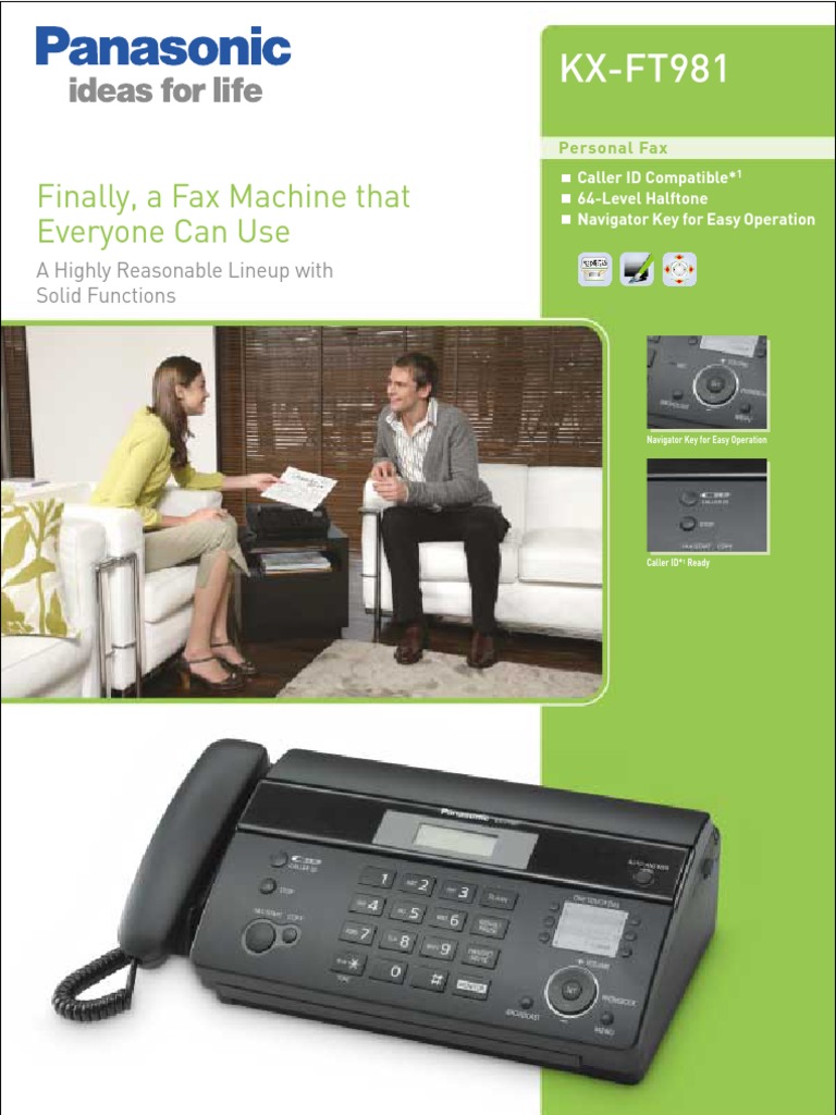 Panasonic kx-ft981 user manual download for mac