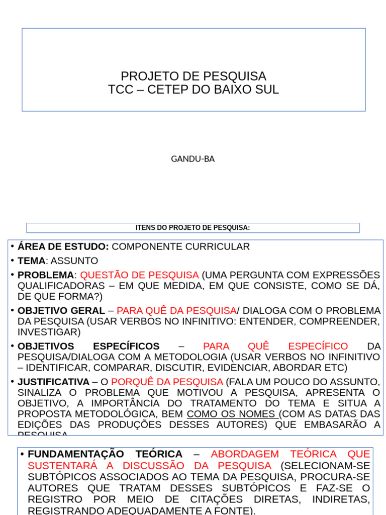 Tcc e Paper Orientação | PDF | Metodologia | Citação