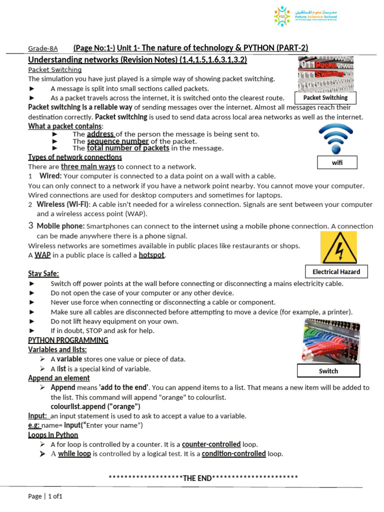 Understanding Networks and Python Basics | PDF | Computer Network | Wi Fi