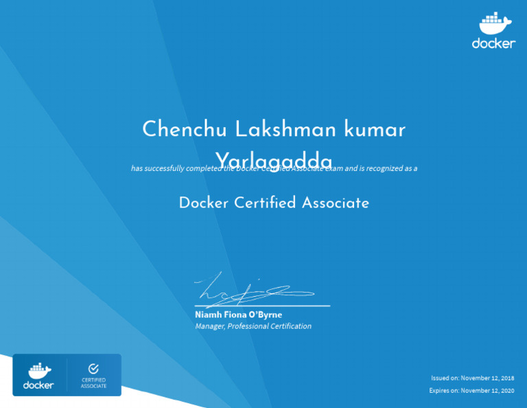 Docker Certified Associate Credential | PDF