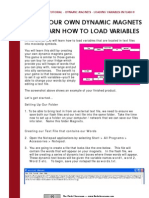 Make Your Own Dynamic Magnets and Learn How To Load Variables