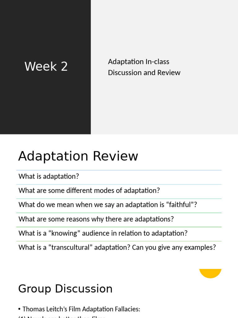 Week 2 Discussion 3 | PDF
