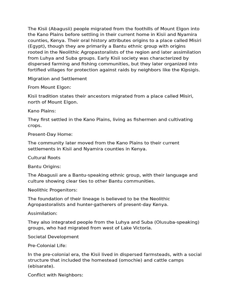 history-of-the-kisii-tribe-in-kenya-pdf