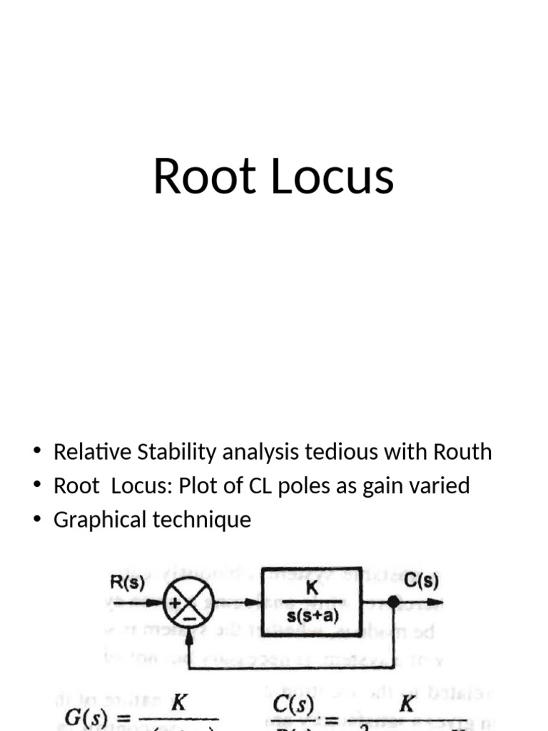 Csys Lect 5 Root Loc | PDF