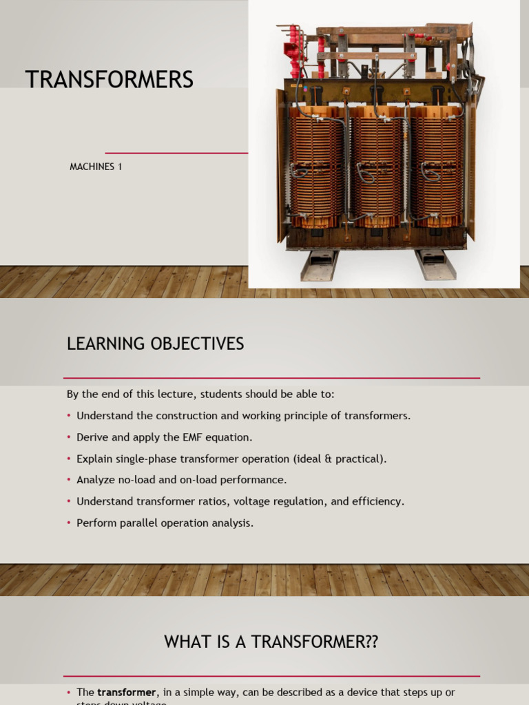 Transformers: Machines 1 | PDF | Transformer | Inductance