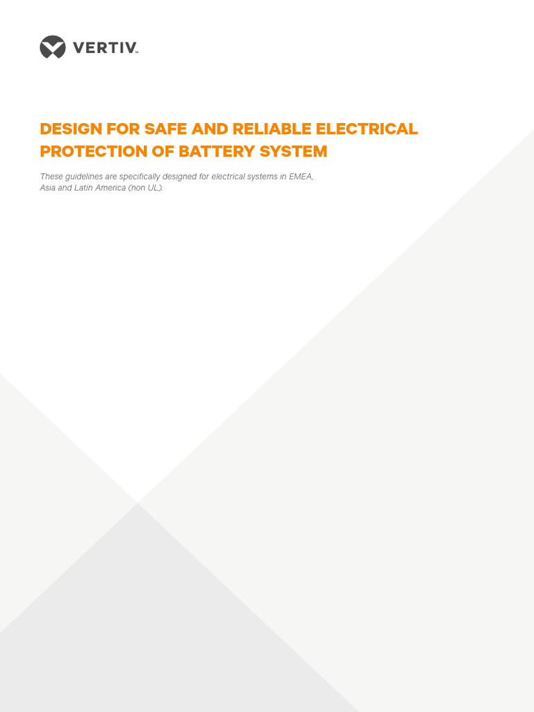 Electrical Protection Guidelines for Batteries | PDF | Fuse (Electrical ...