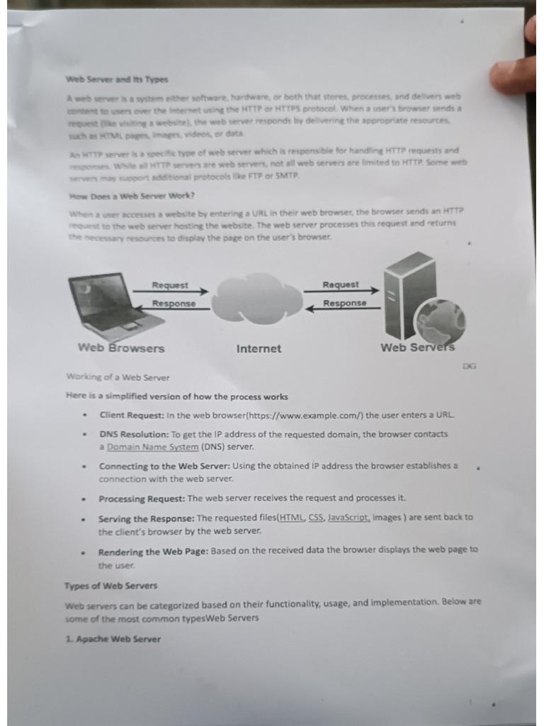 Web Server | PDF