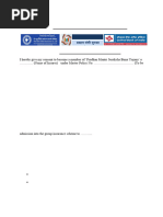 PMSBY Application and Claim Forms | PDF | Identity Document | Government