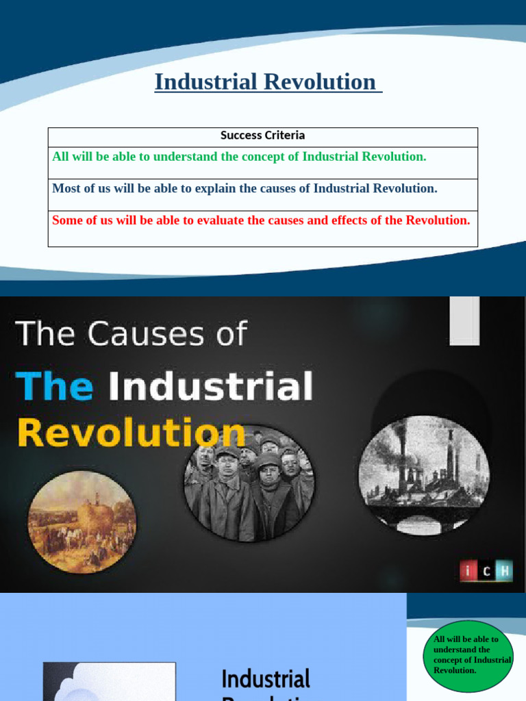 Understanding the Industrial Revolution | PDF