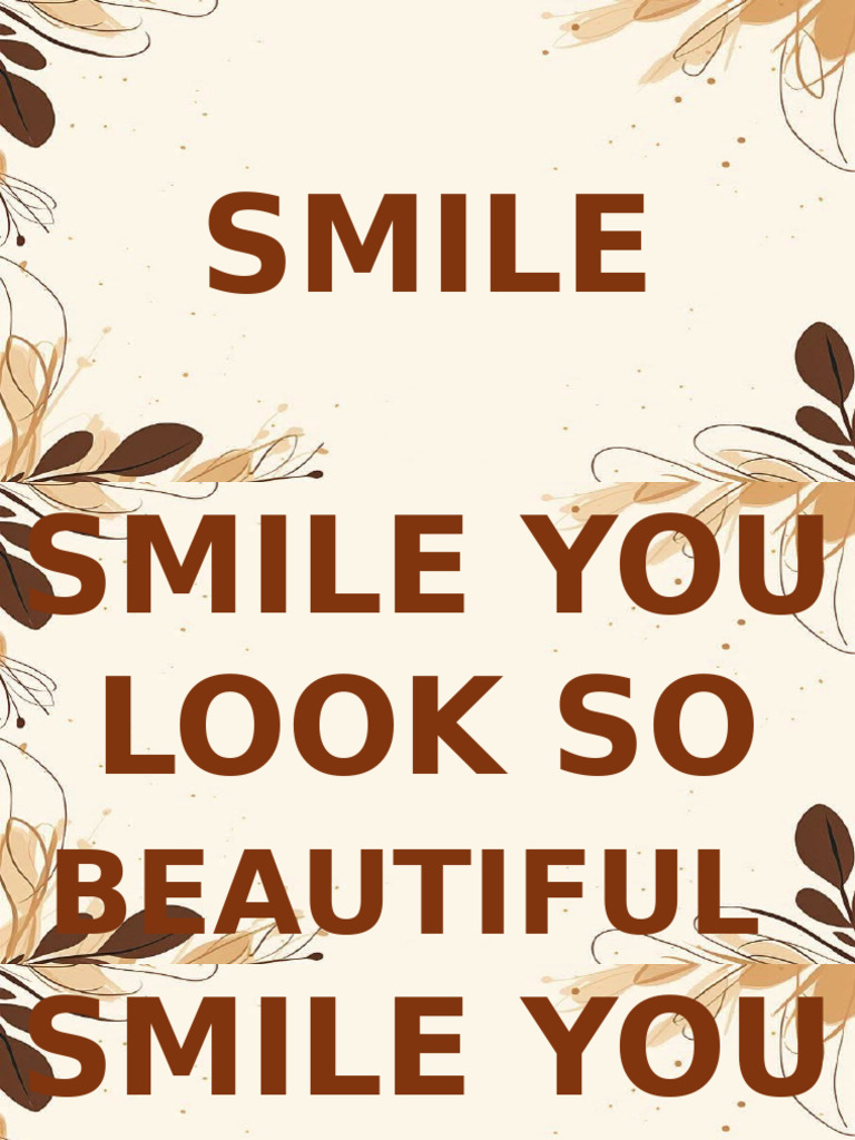 Smile | PDF