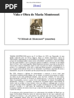 Vida e Obra de Maria Montessori