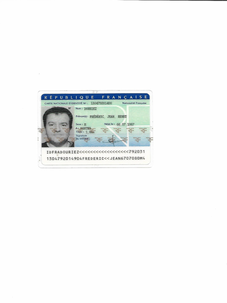 Identite FD1 | PDF
