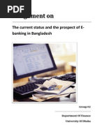 Download The Current Status and the Prospect of E-Banking in Bangladesh by Fayaza Rahman Eva SN90973836 doc pdf