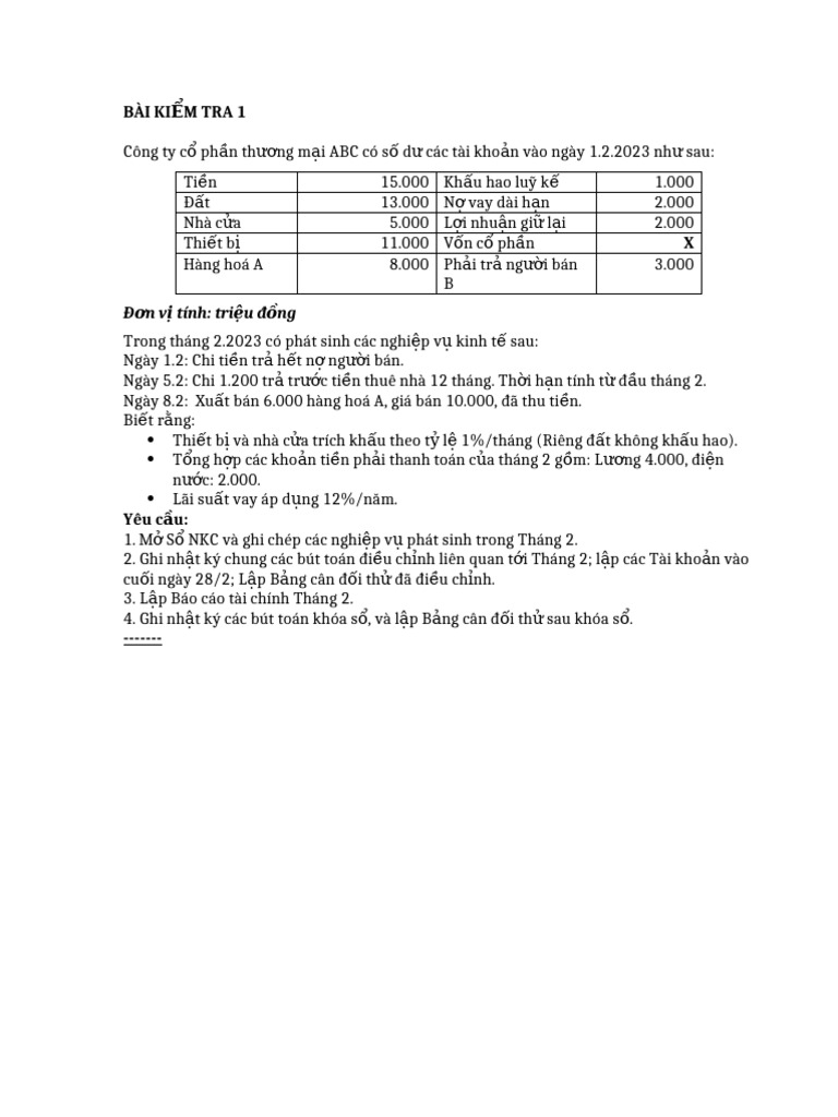 Test 1 NLKT | PDF