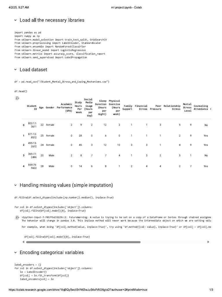 ML Project | PDF